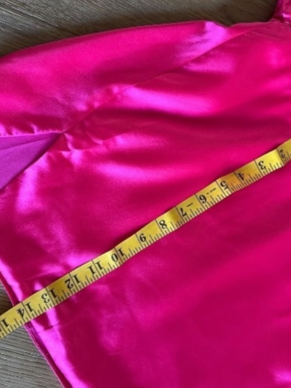 Lumiere Hot Pink Tie-Back Mini Dress – Long Sleeve Party Dress - Picture 8 of 13